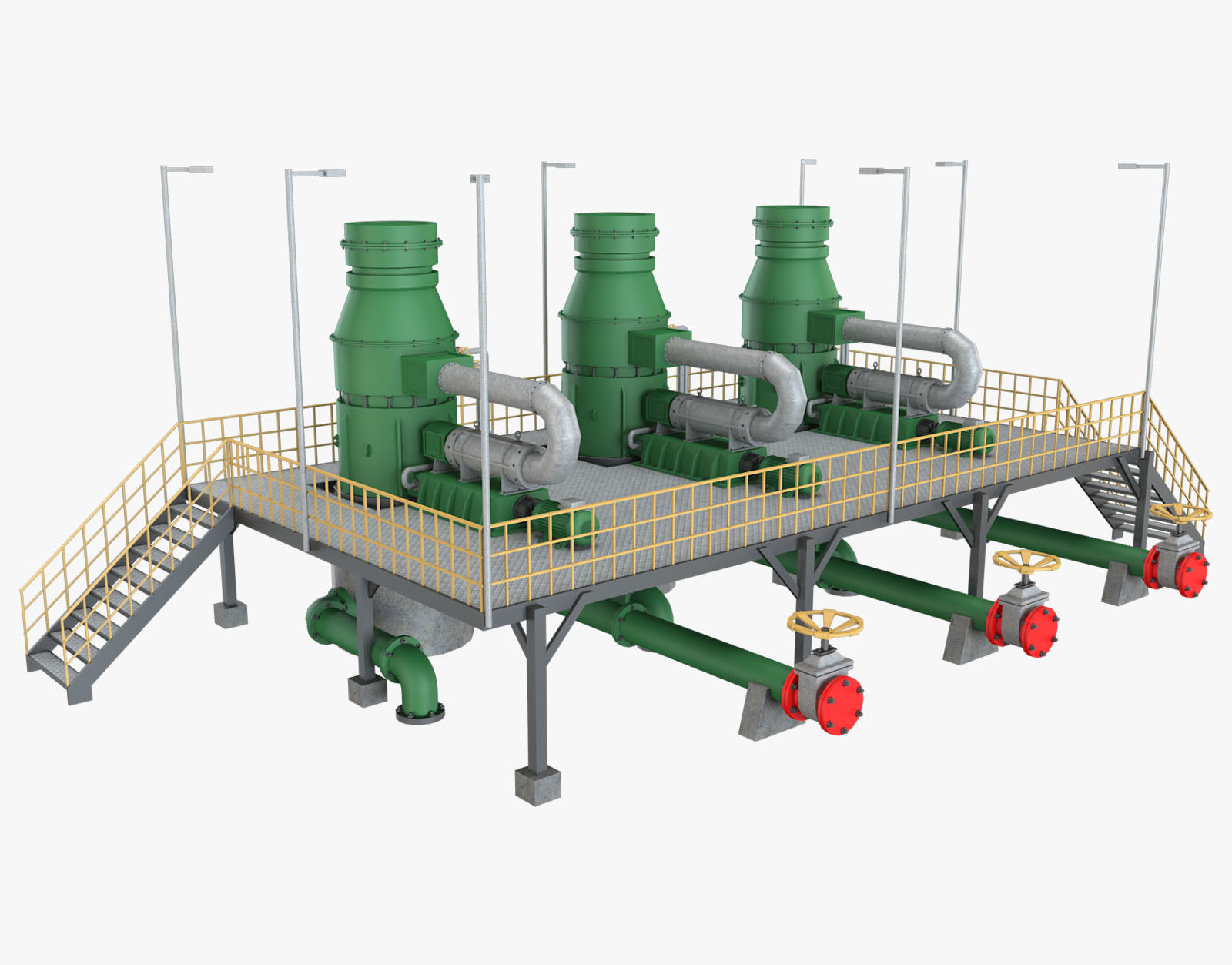 Industrial Part 2 3D model_3