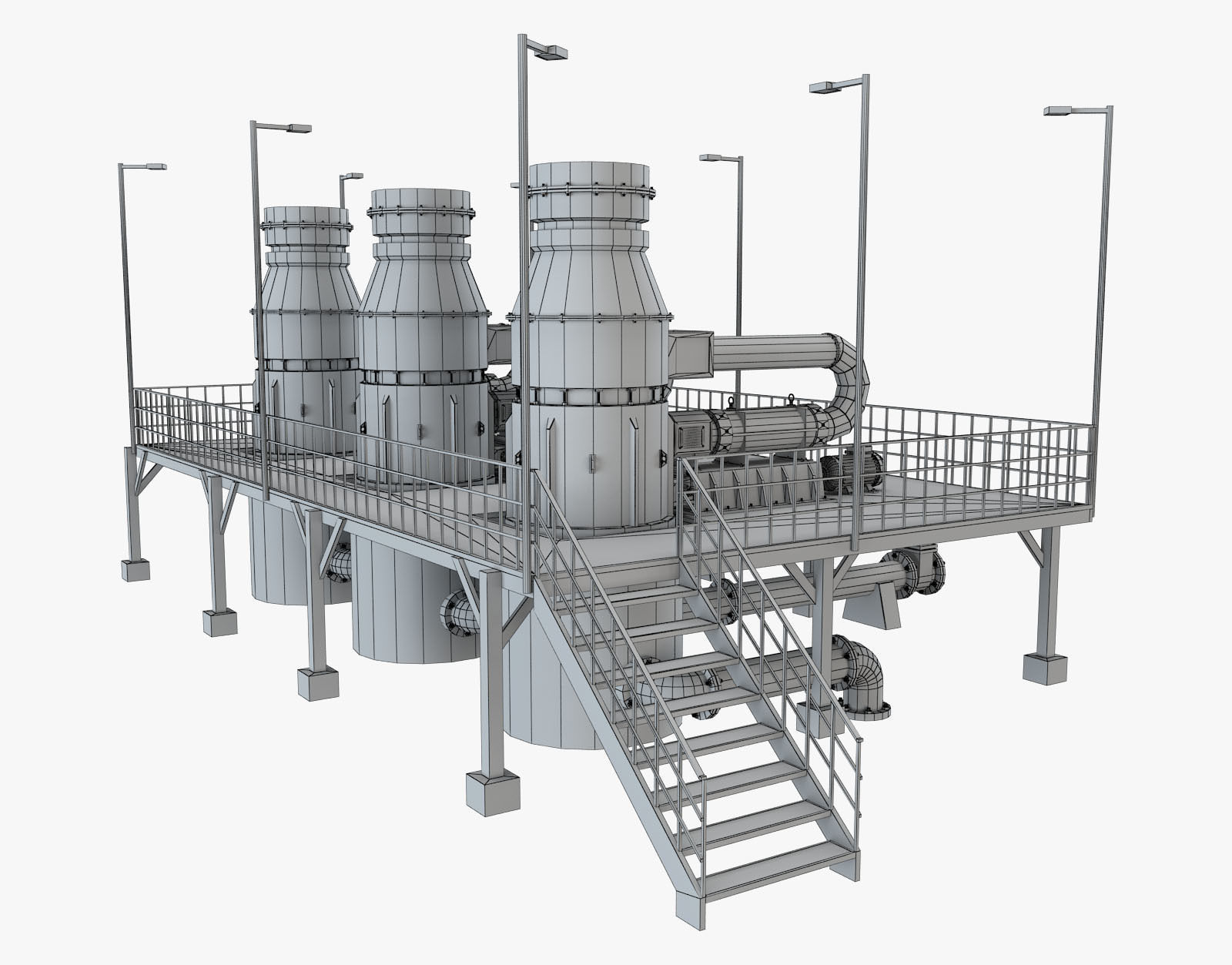 Industrial Part 2 3D model_10