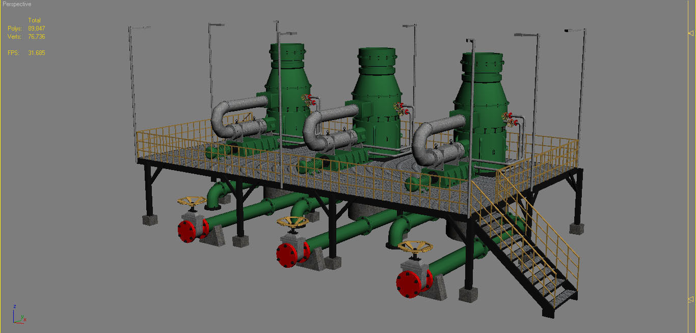 Industrial Part 2 3D model_16