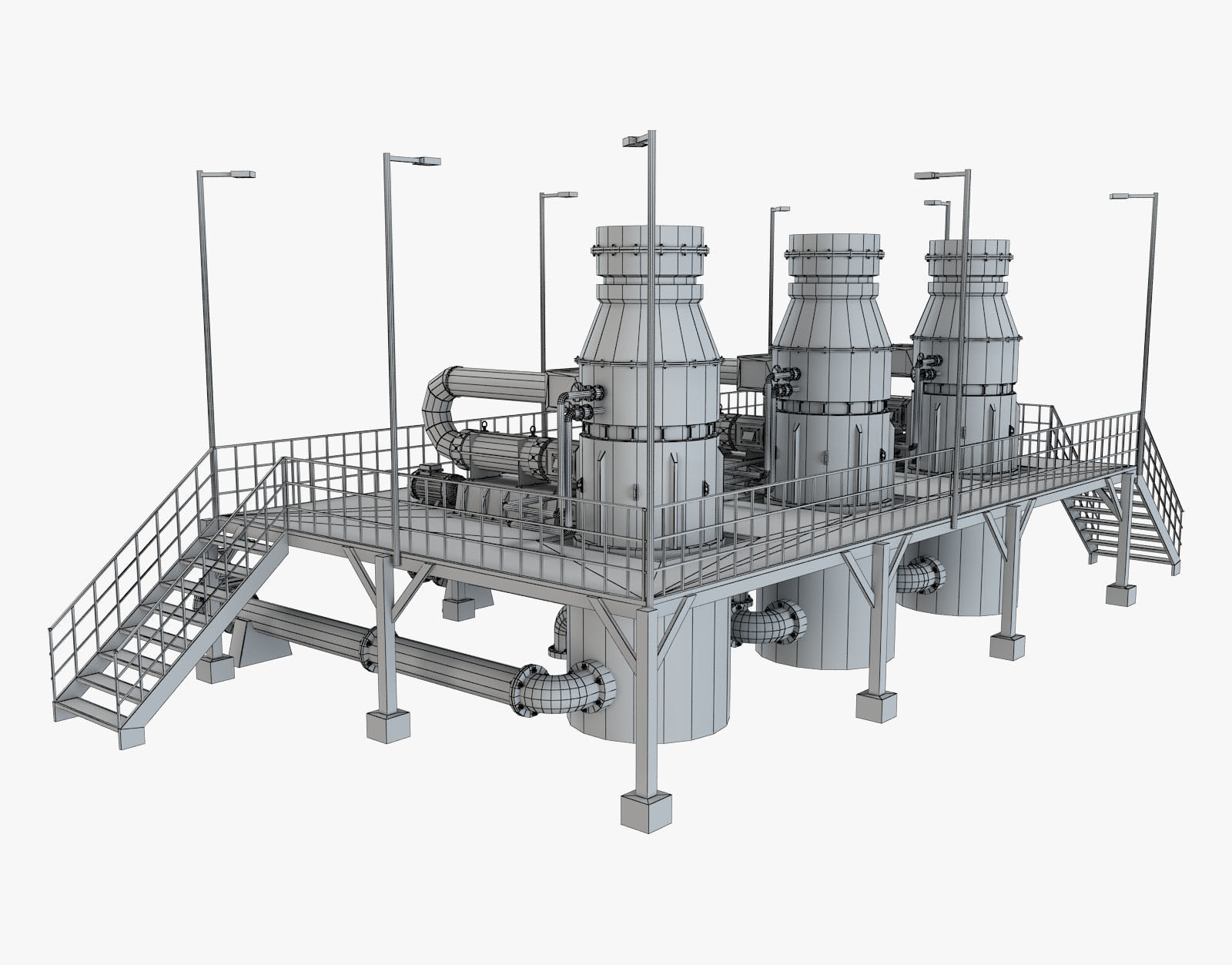 Industrial Part 2 3D model_9