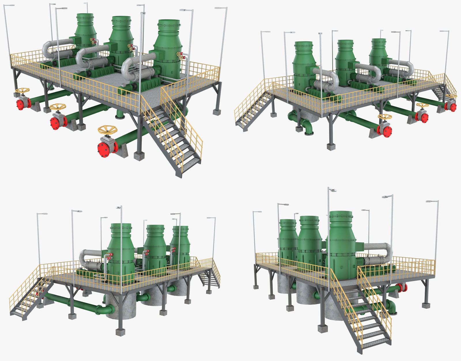 Industrial Part 2 3D model_2