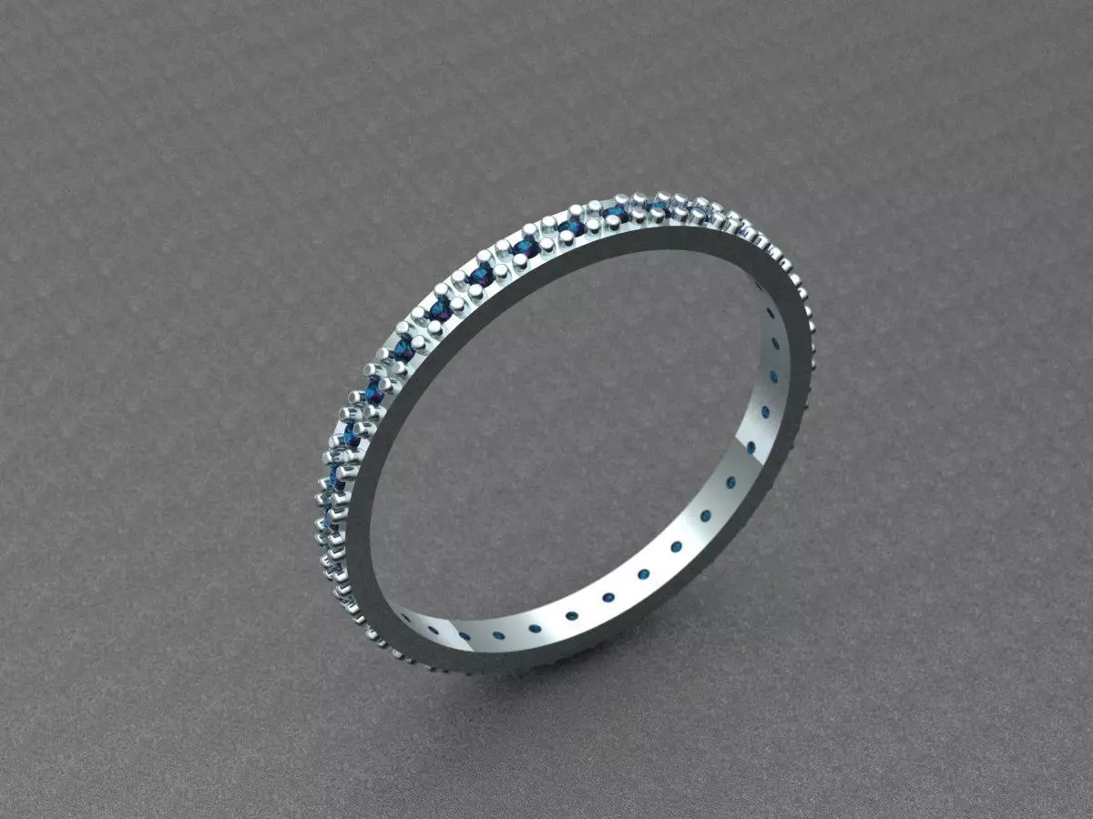 Diamond ring Free 3D print model