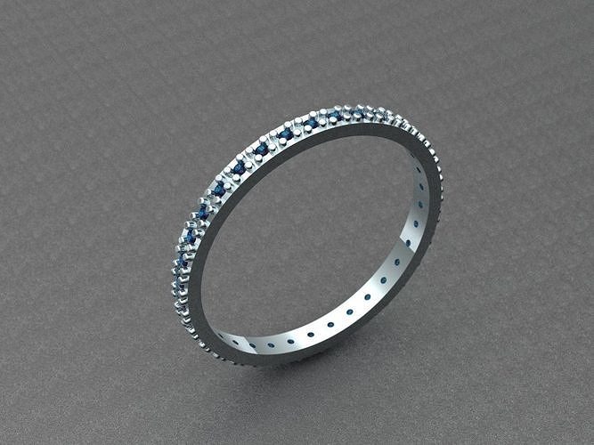Diamond ring  Free 3D print model