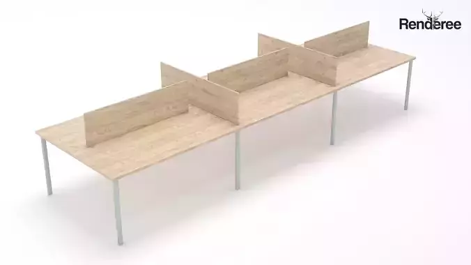 Workstation Office Desk Big