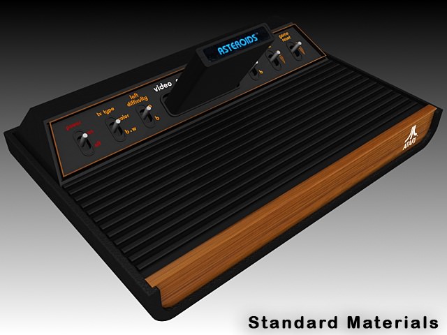 Atari 2600 VCS 3D model_5