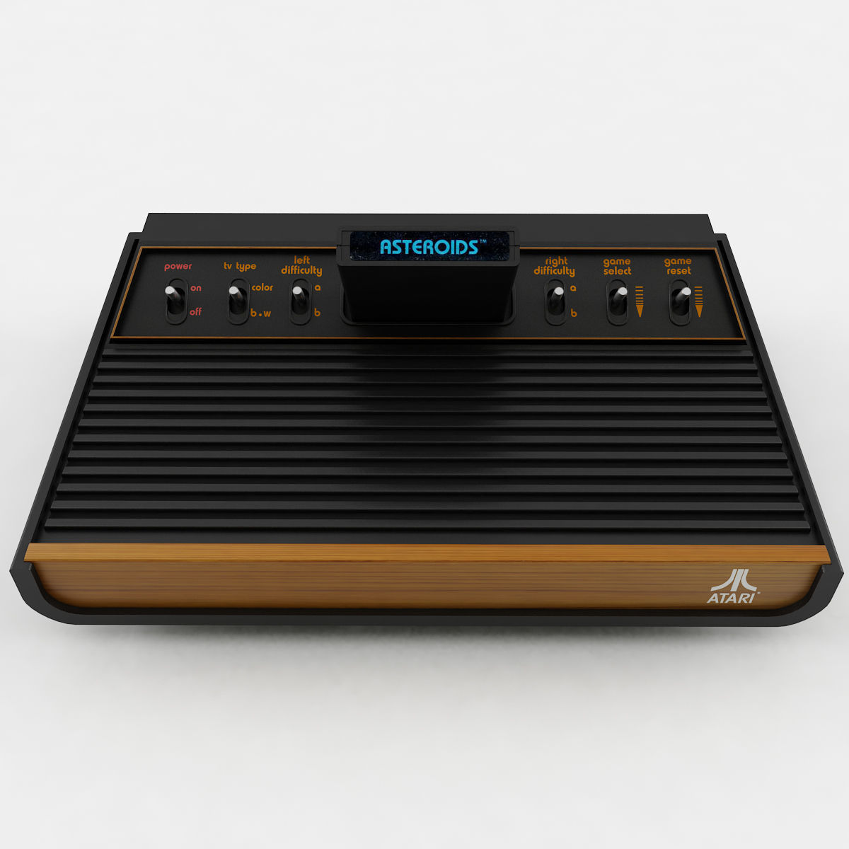 Atari 2600 VCS 3D model_1