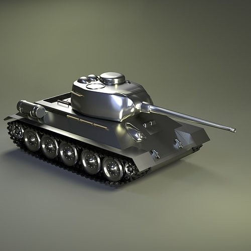 Tank T-34-85 3D model