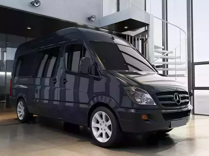 Mercedes Benz sprinter 6M Self propelled C-type RV interior