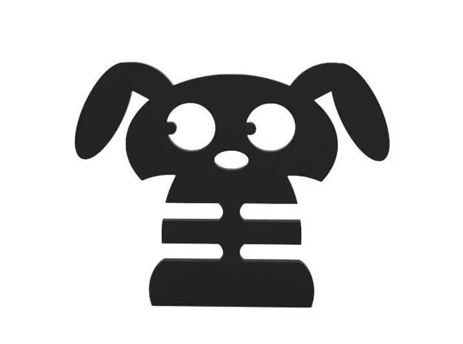 Earphone organiser 3D print model
