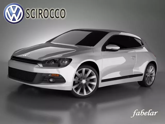 Volkswagen Scirocco 3D model