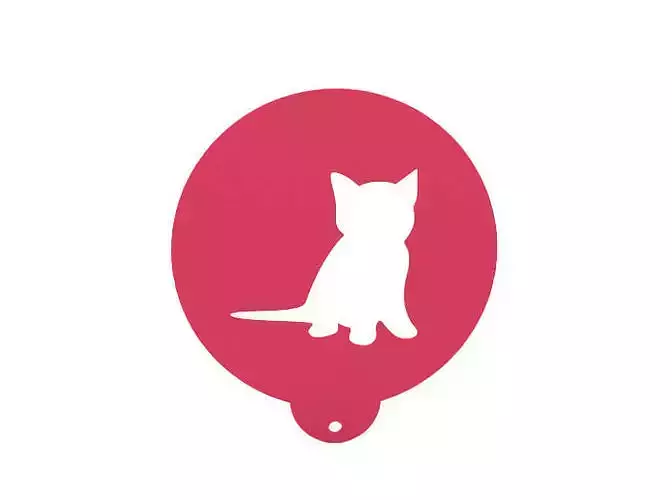 Coffee -Food stencil