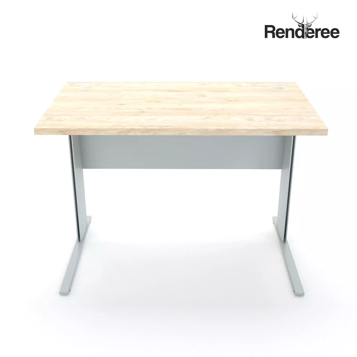 Office Desk 12 3D model_0