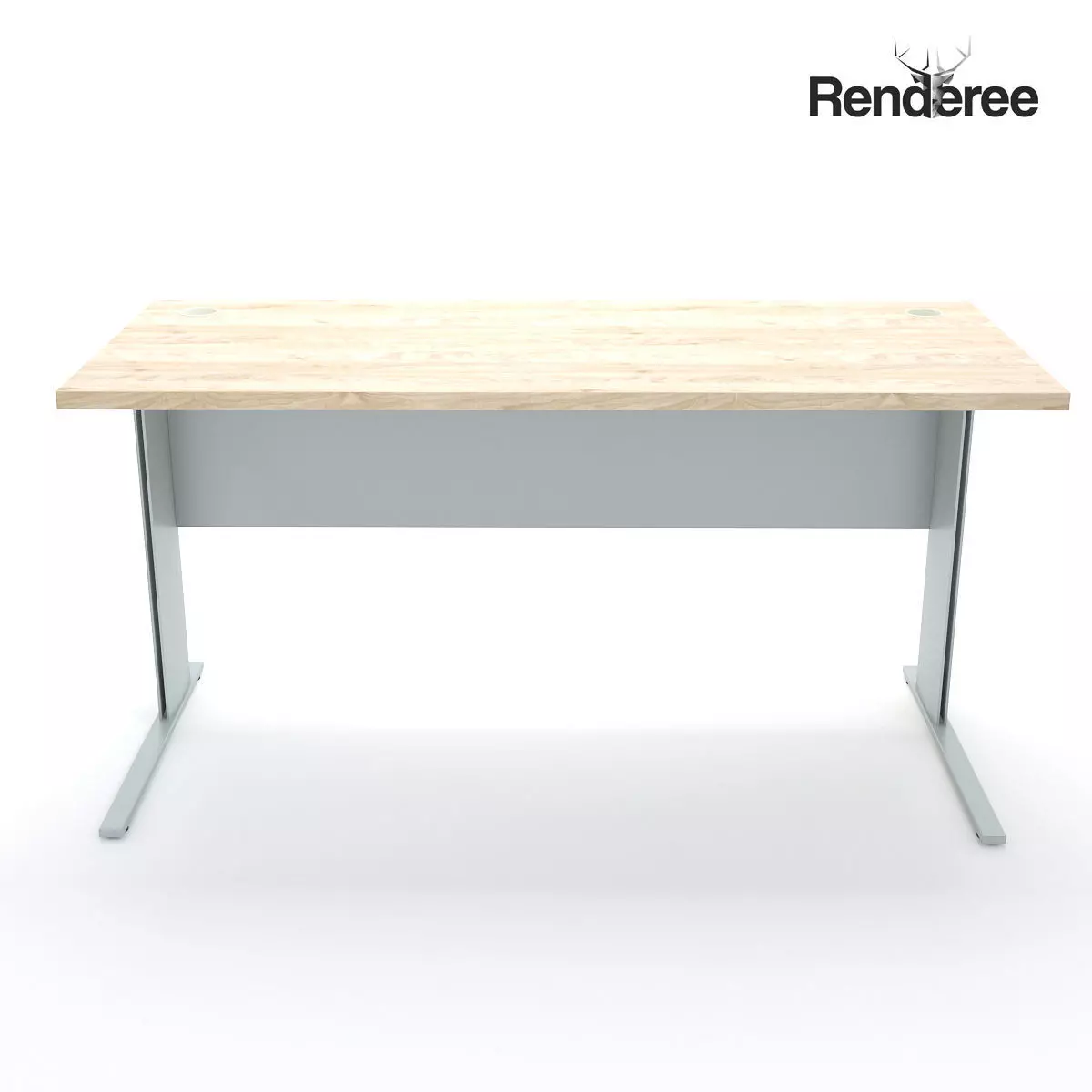 Office Desk 14 3D model_0