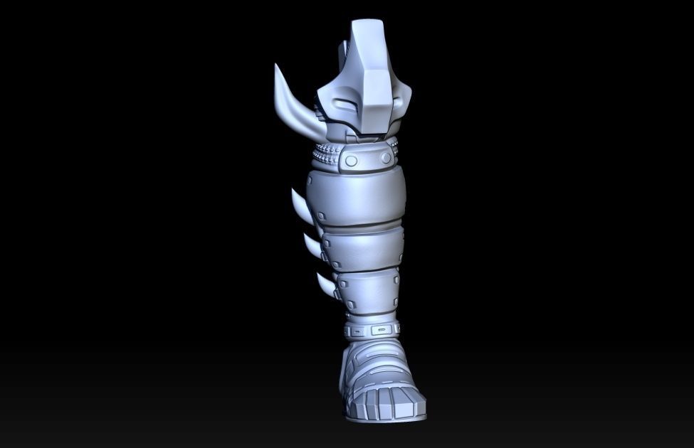 Darth Krayt standing pose 3D print model_20