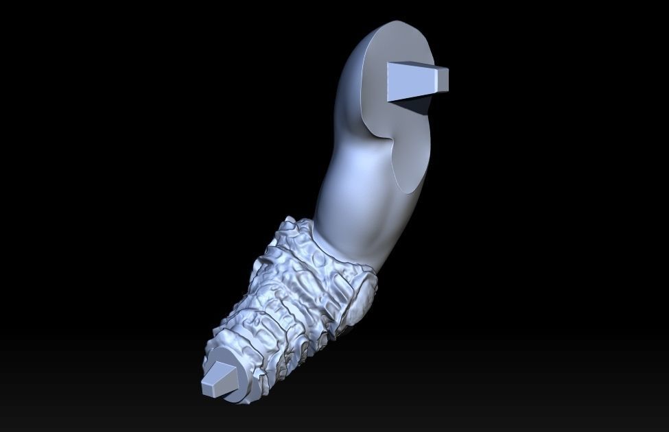 Darth Krayt standing pose 3D print model_19