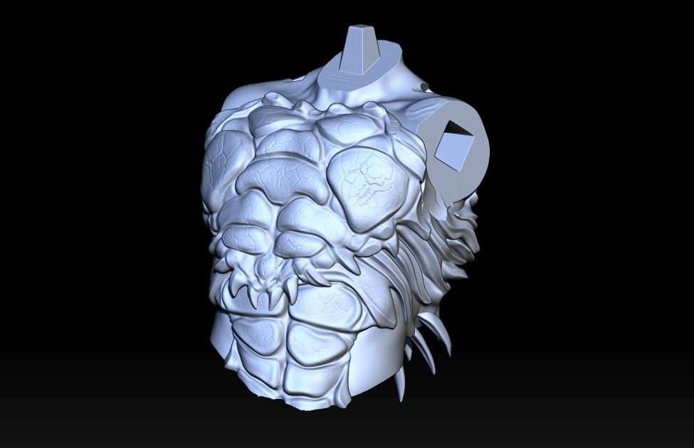 Darth Krayt standing pose 3D print model_25