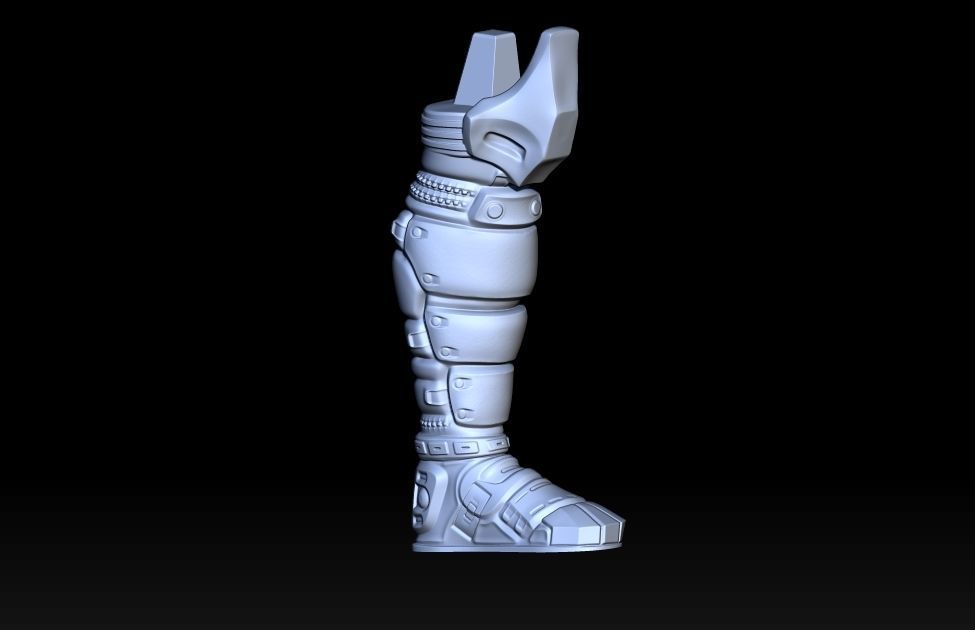 Darth Krayt standing pose 3D print model_12