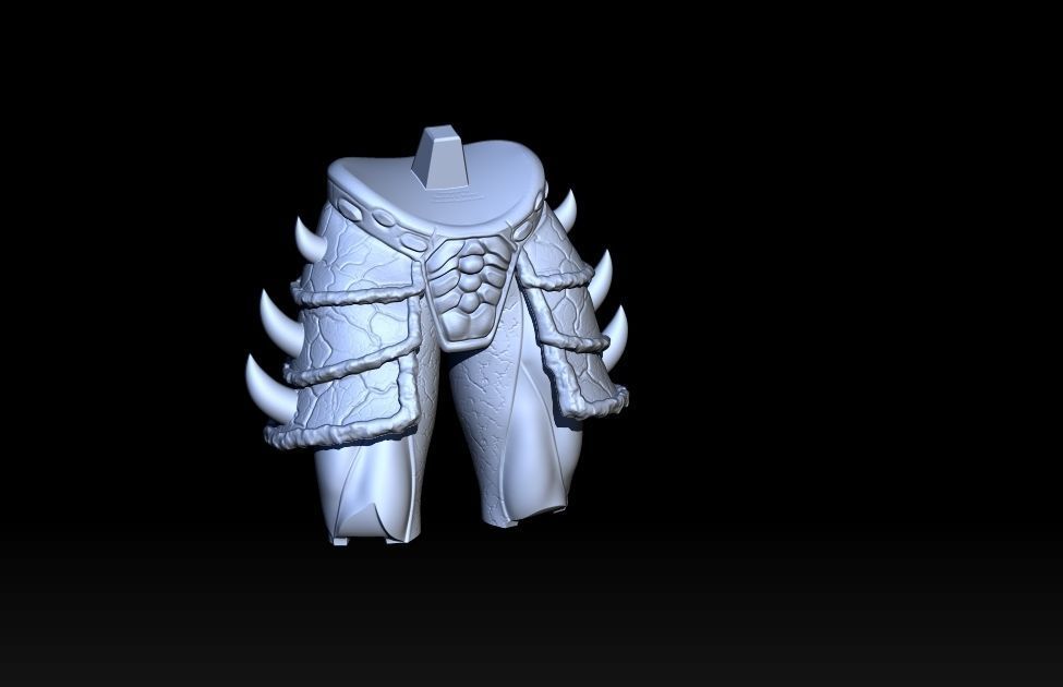 Darth Krayt standing pose 3D print model_27