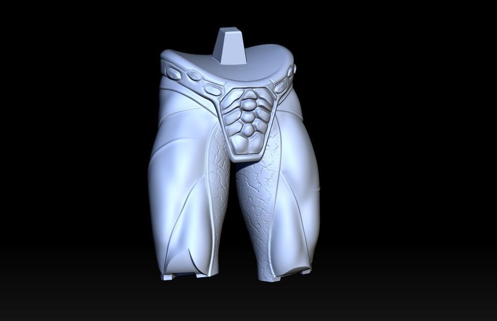 Darth Krayt standing pose 3D print model_26