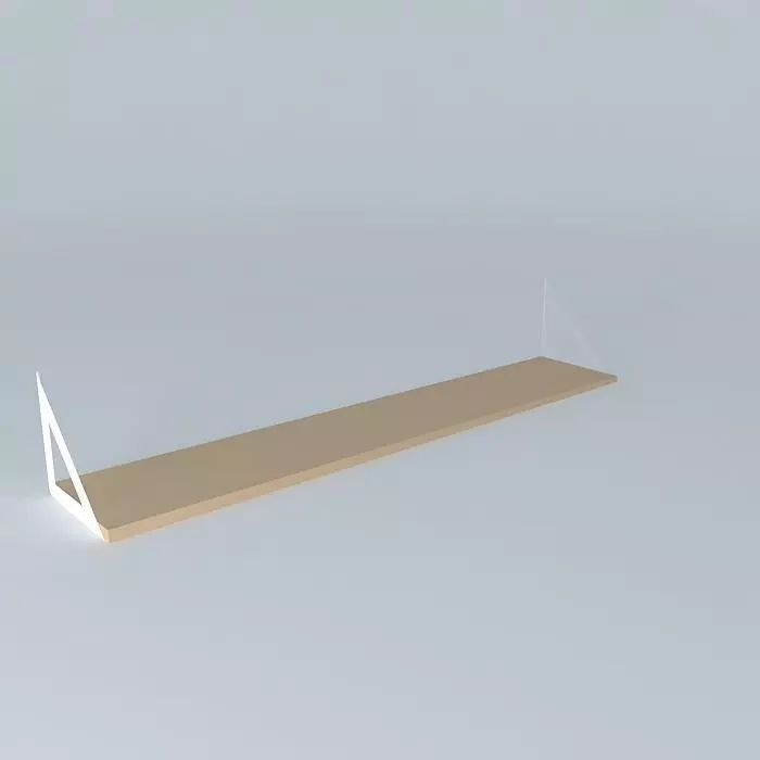 shelve 3D model shelf Free 3D model