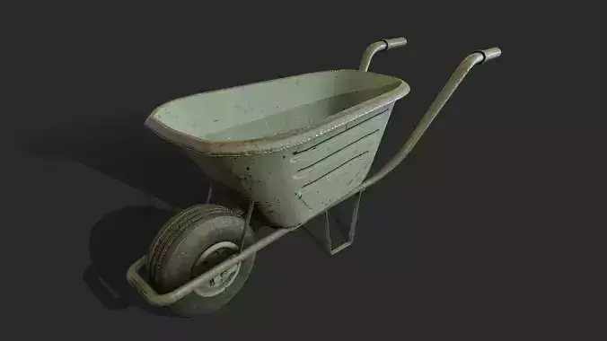 Wheelbarrow old