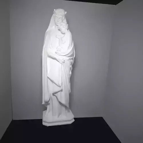 Decorative woman and child 