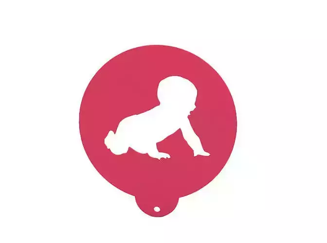 Coffee - Food stencil