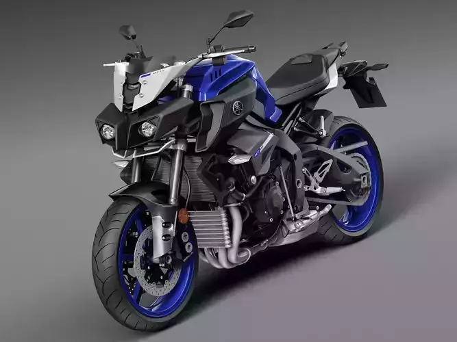 Yamaha MT-10 2016 3D model