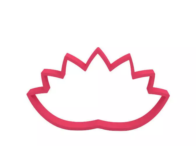 Cookie cutter 3D print model_0