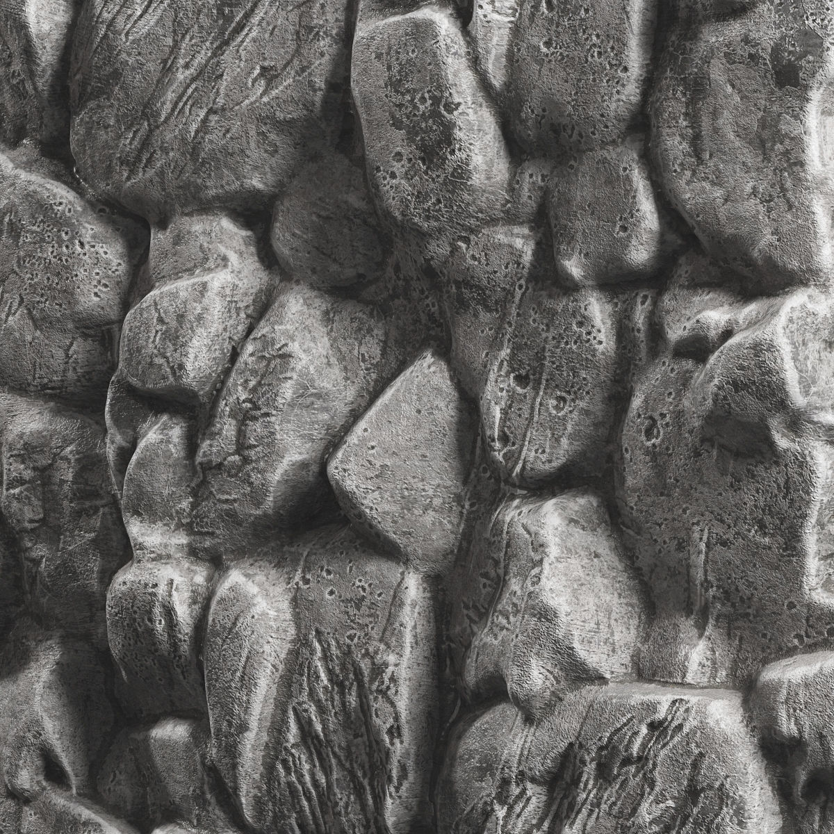 Slab stone rock granite huge n3 3D model_1