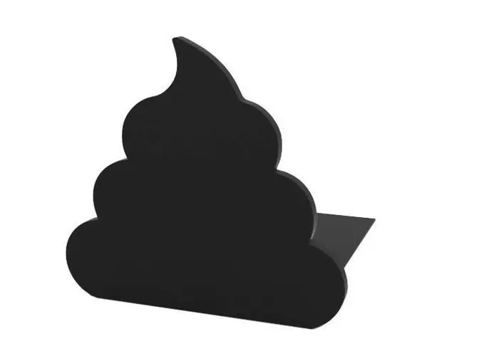 Bookend toilet paper holder 3D print model