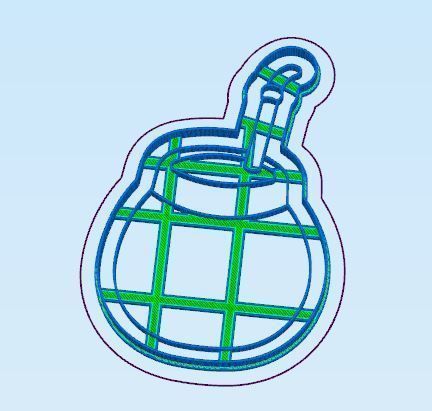 Mate Cookie Cutter 3D print model_2