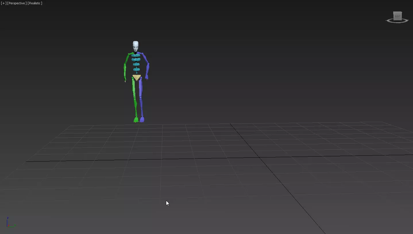 Parkour jump and running 2 3D model