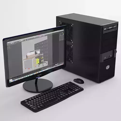 Personal Computer 3D model