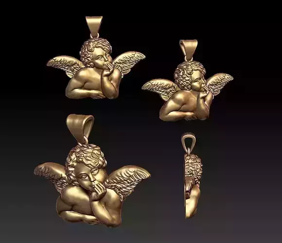 angel pendant