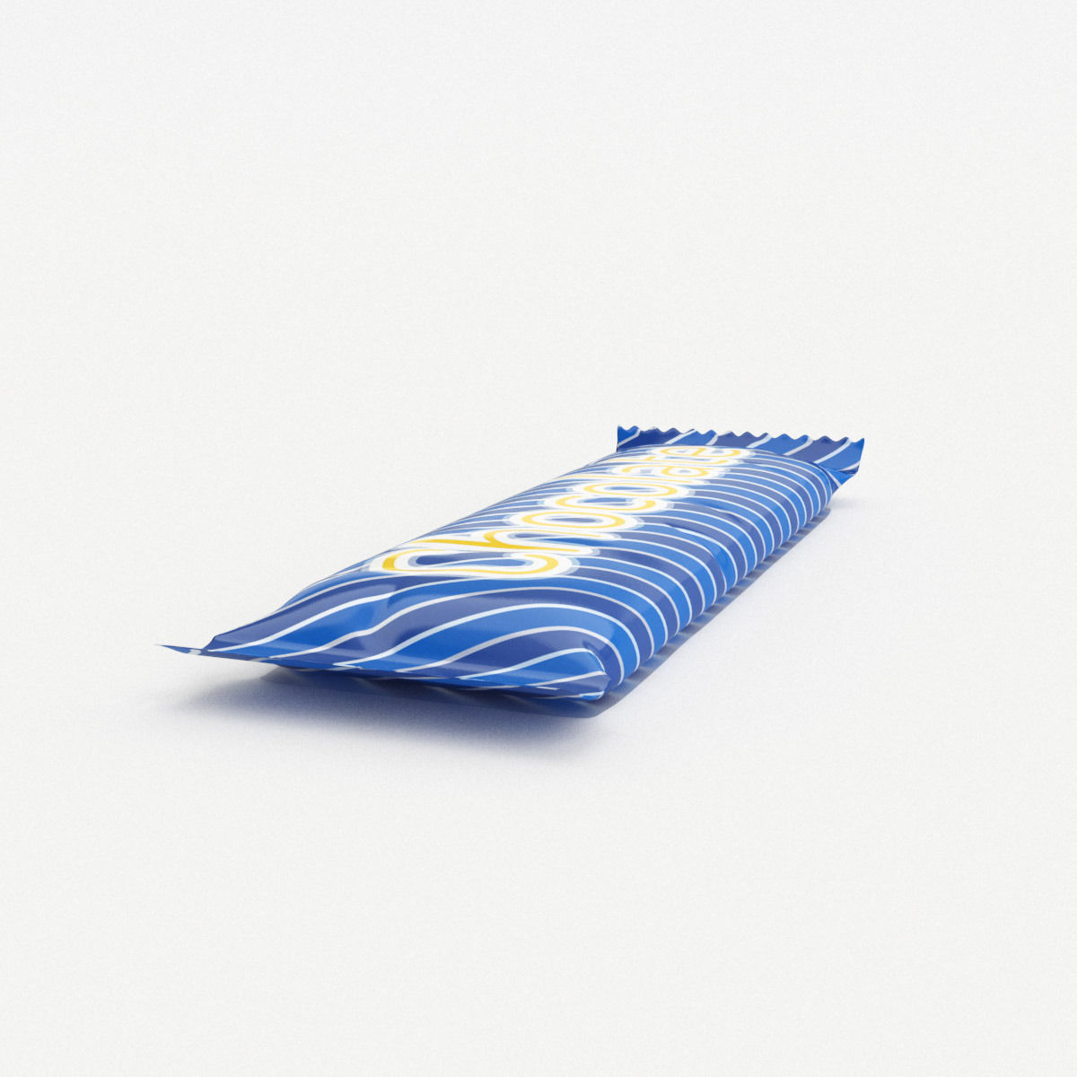 Chocolate Bar 3D model_3