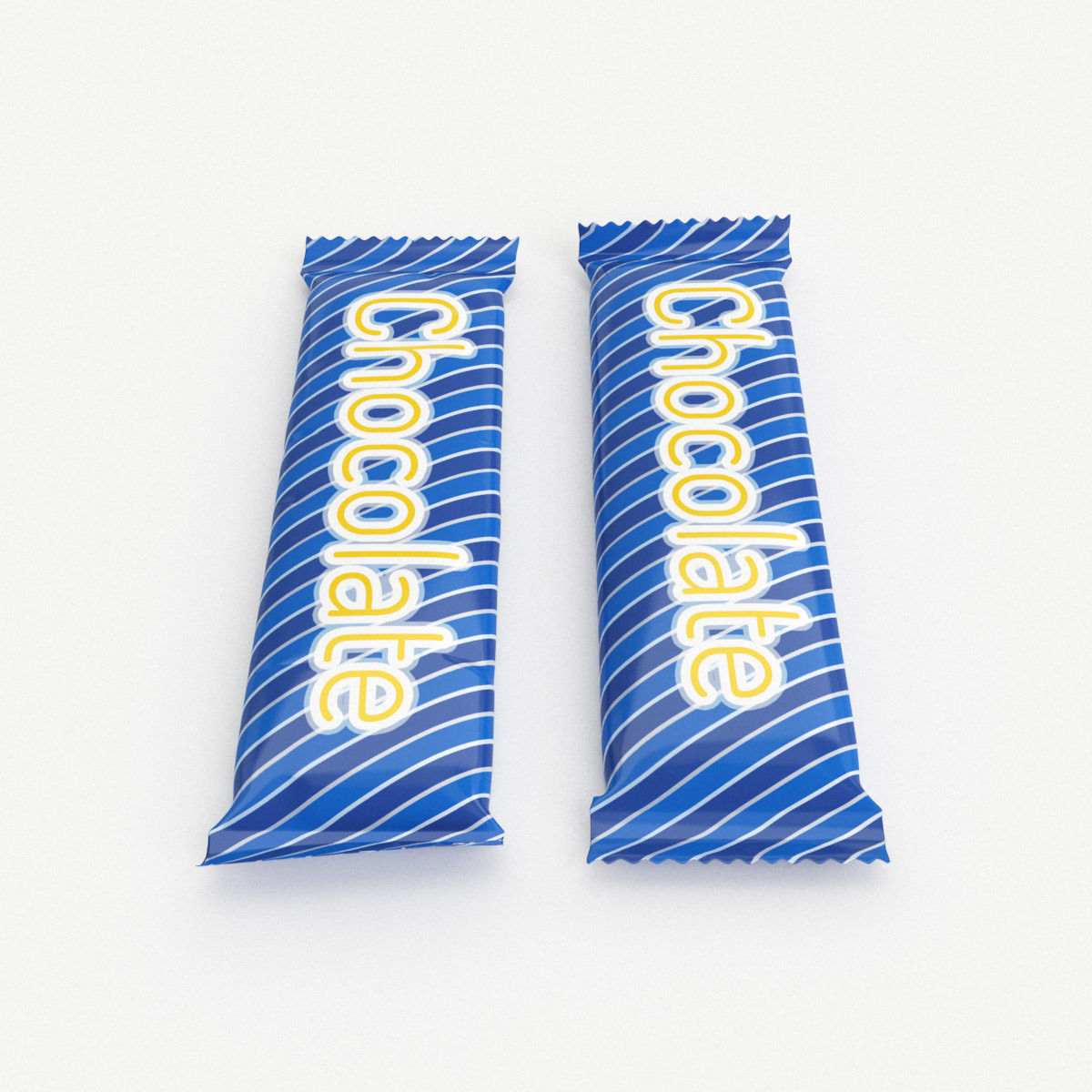 Chocolate Bar 3D model_2