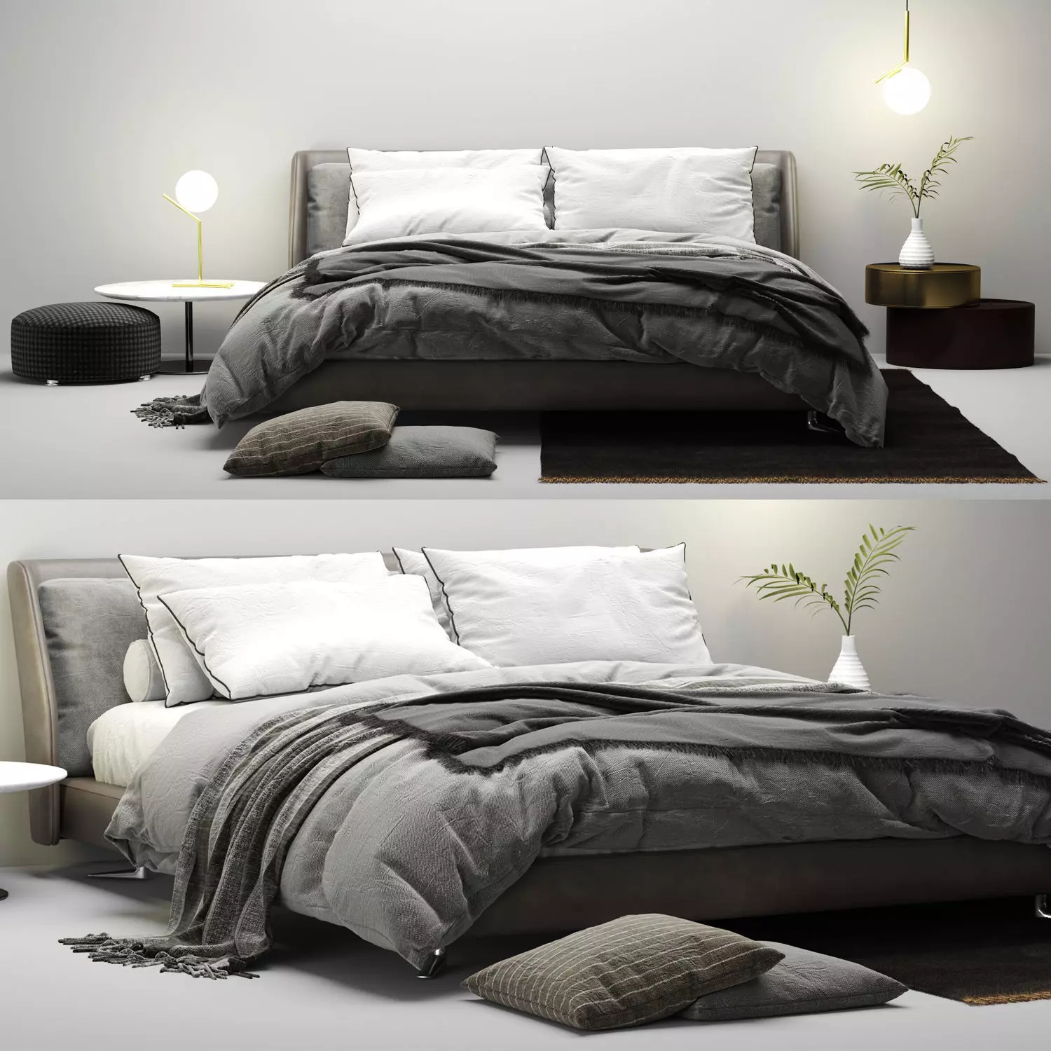 Bed Spencer 3D model_0