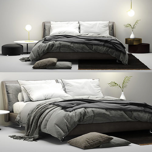 Bed Spencer 3D model