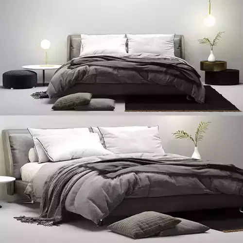 Bed Spencer 3D model