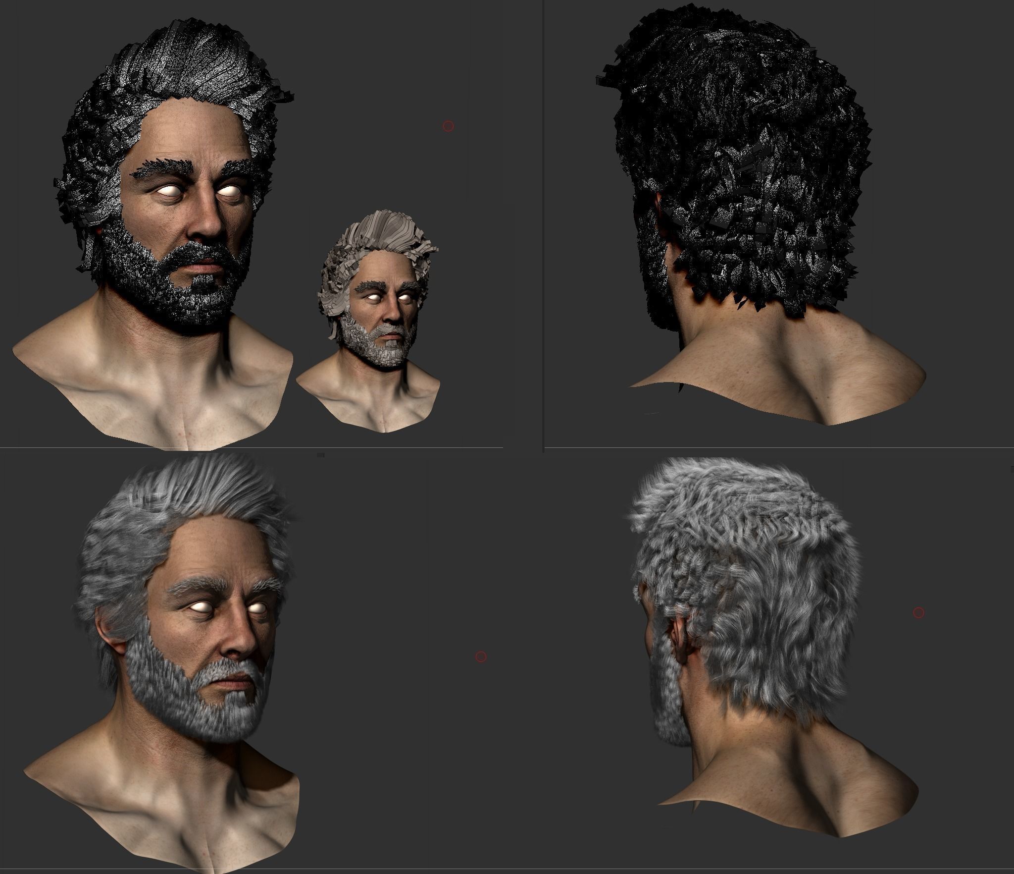 Camper Character Low-poly 3D model_9