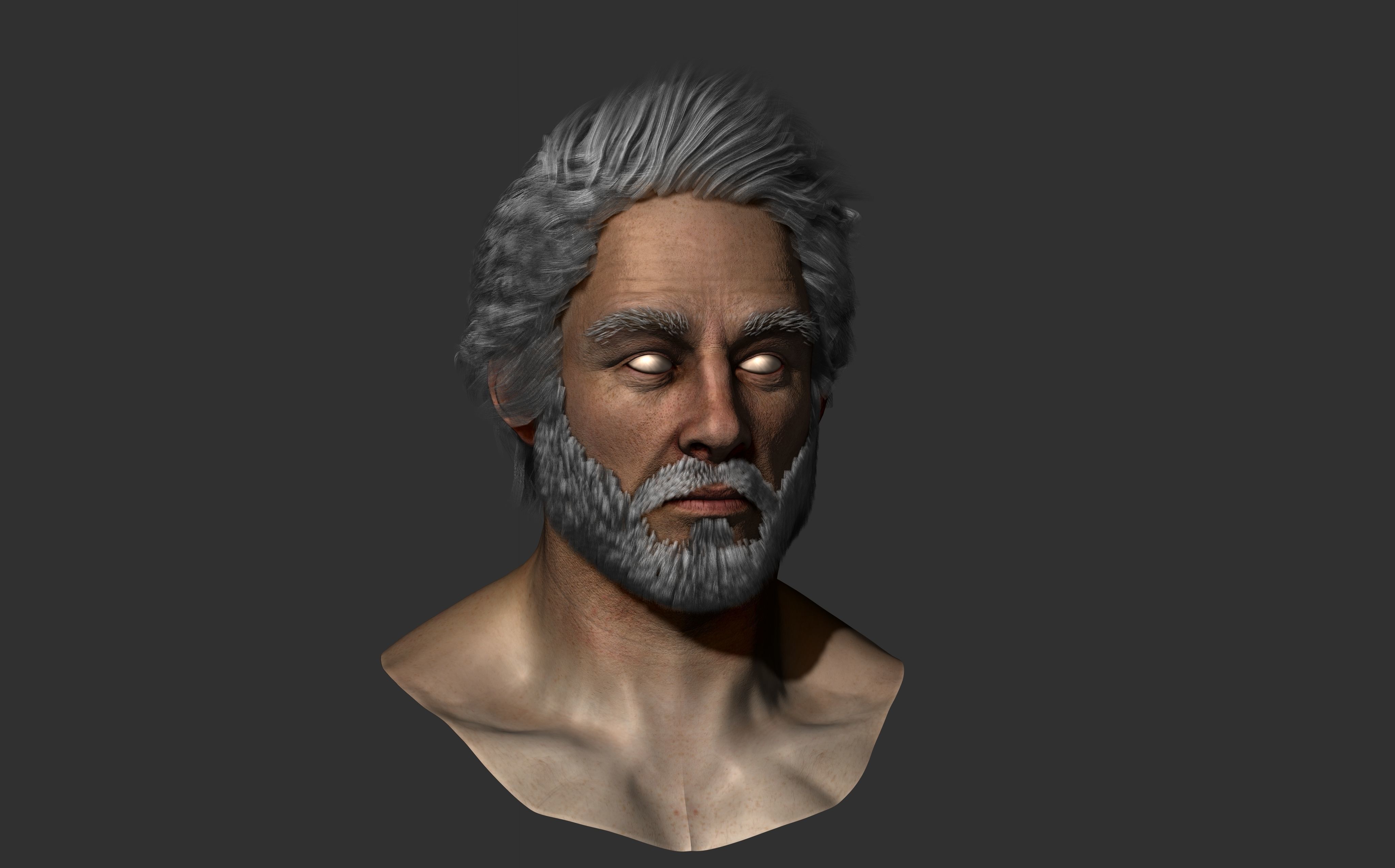 Camper Character Low-poly 3D model_10