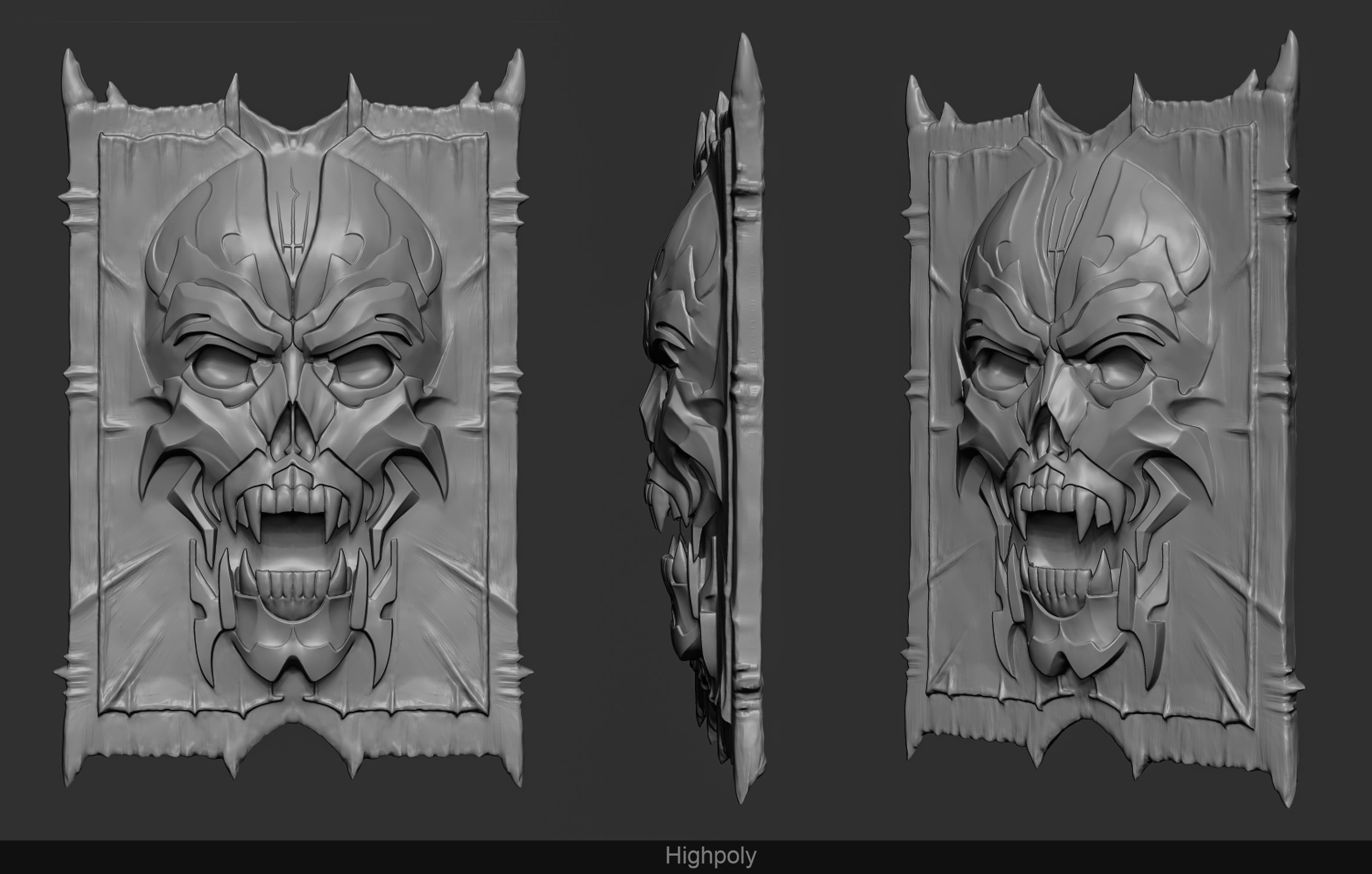 Doom Eternal - Rocket Launcher Low-poly 3D model_5