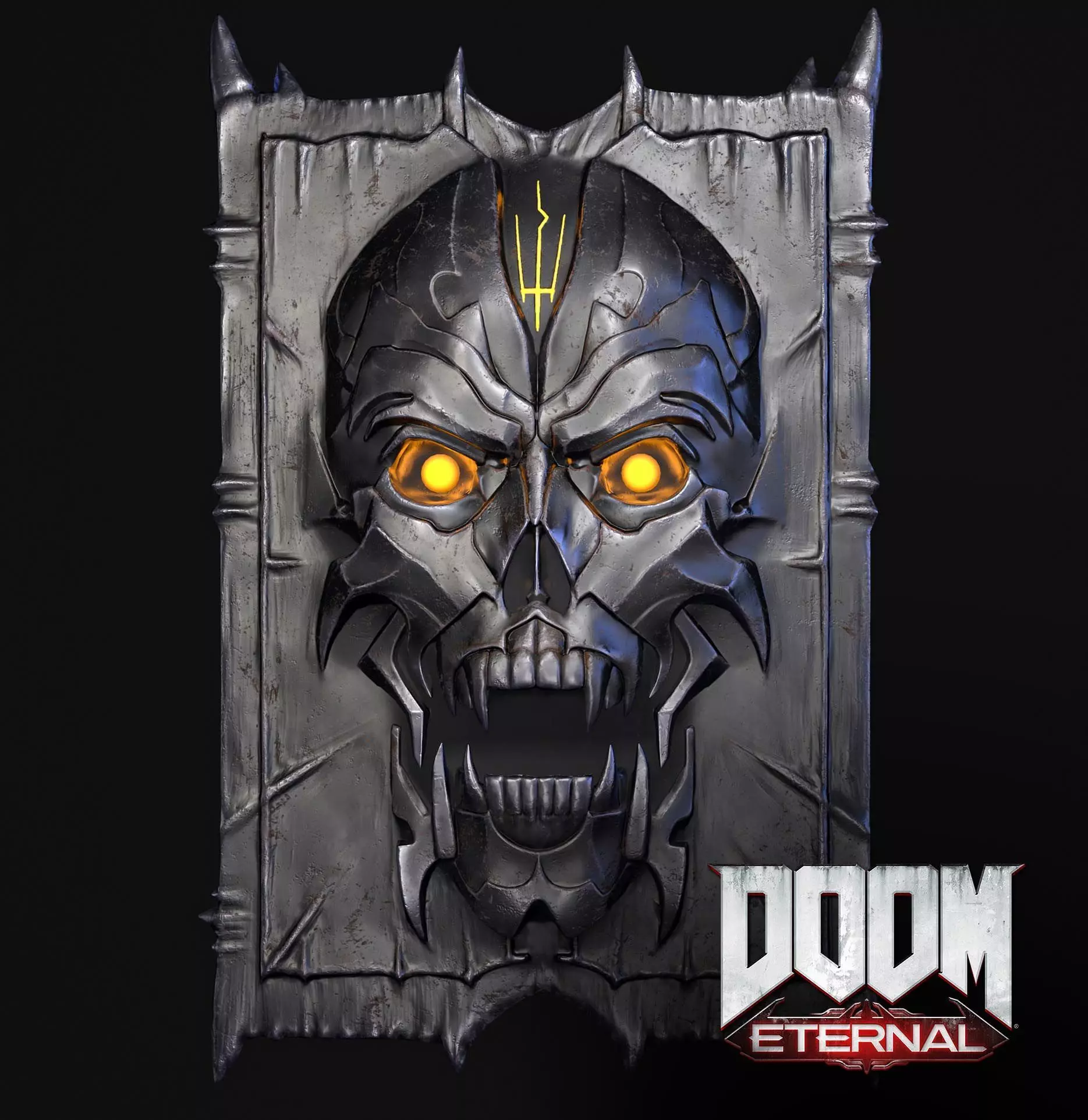 Doom Eternal - Rocket Launcher Low-poly 3D model_0
