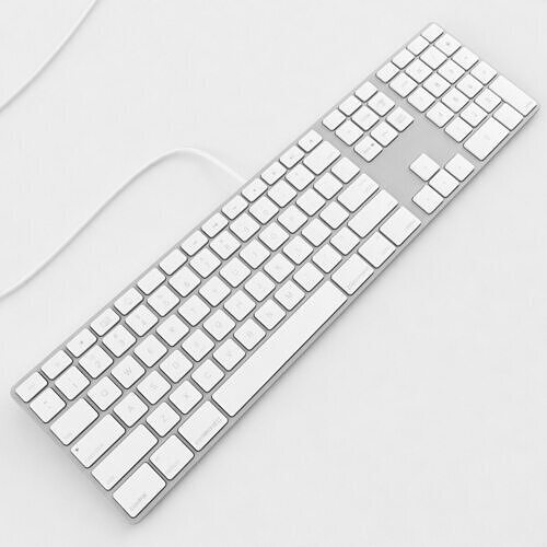 Apple Wired Keyboard 3D model