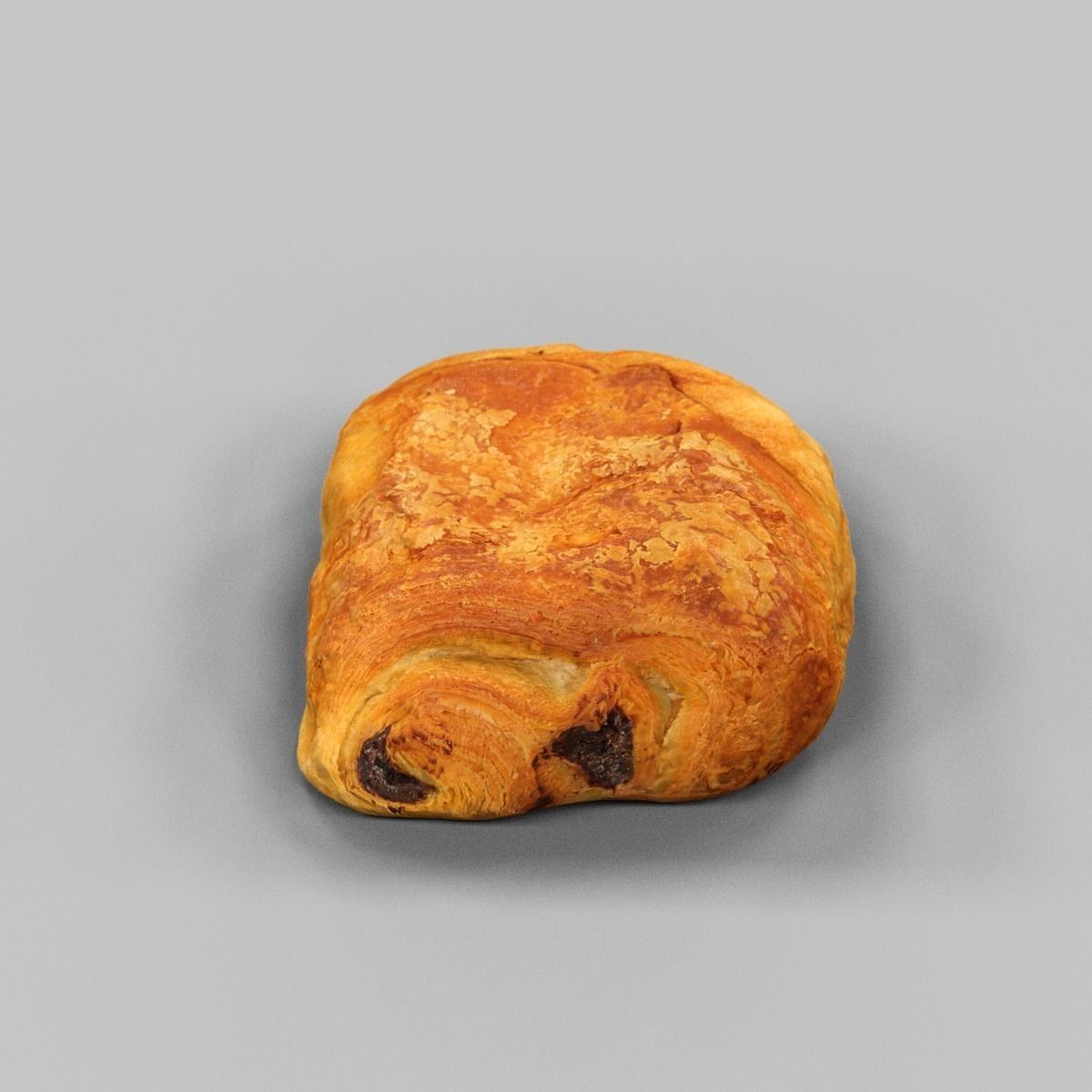 Chocolate inside Cake Low-poly 3D model_4