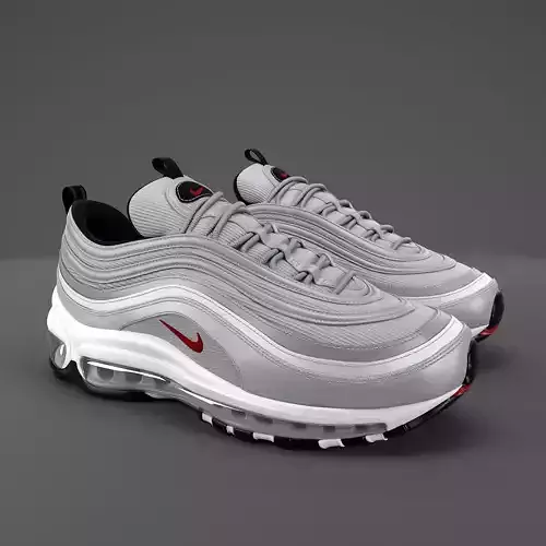 Air max 97 Nike PBR  Low-poly 3D model