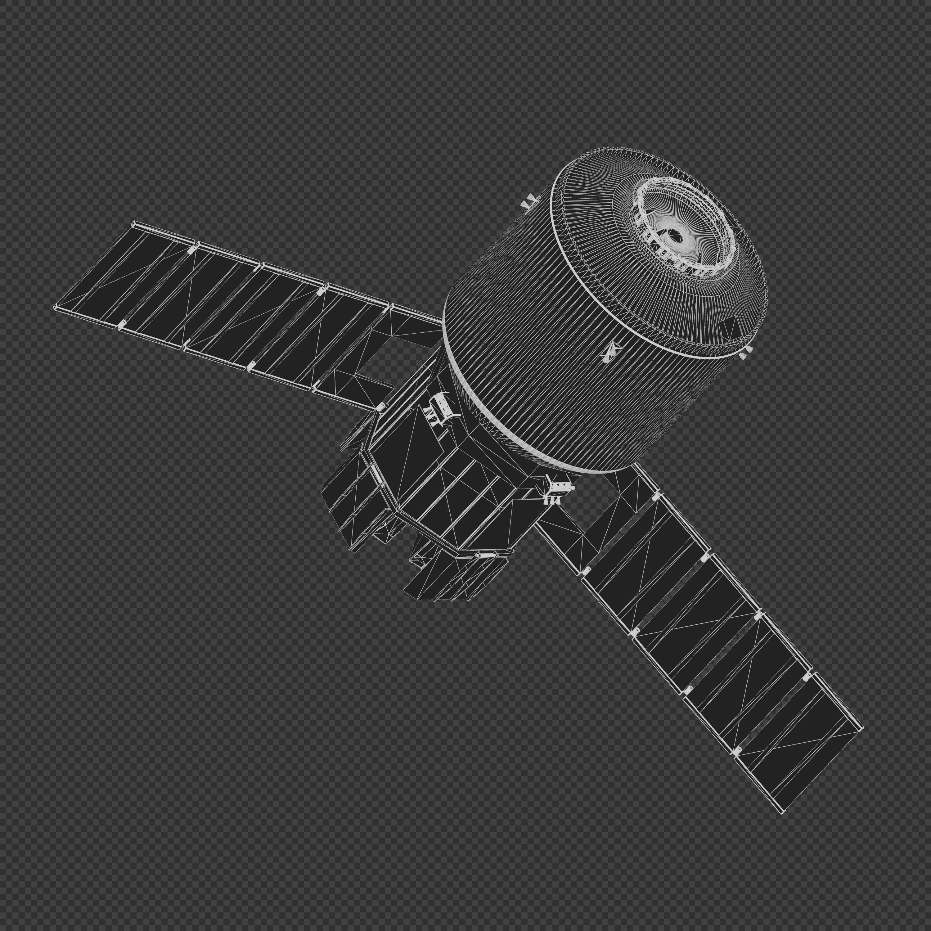 HTV-X japanese space station 3D model_15