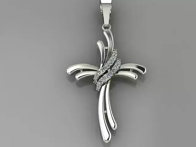 Cross pendant 2