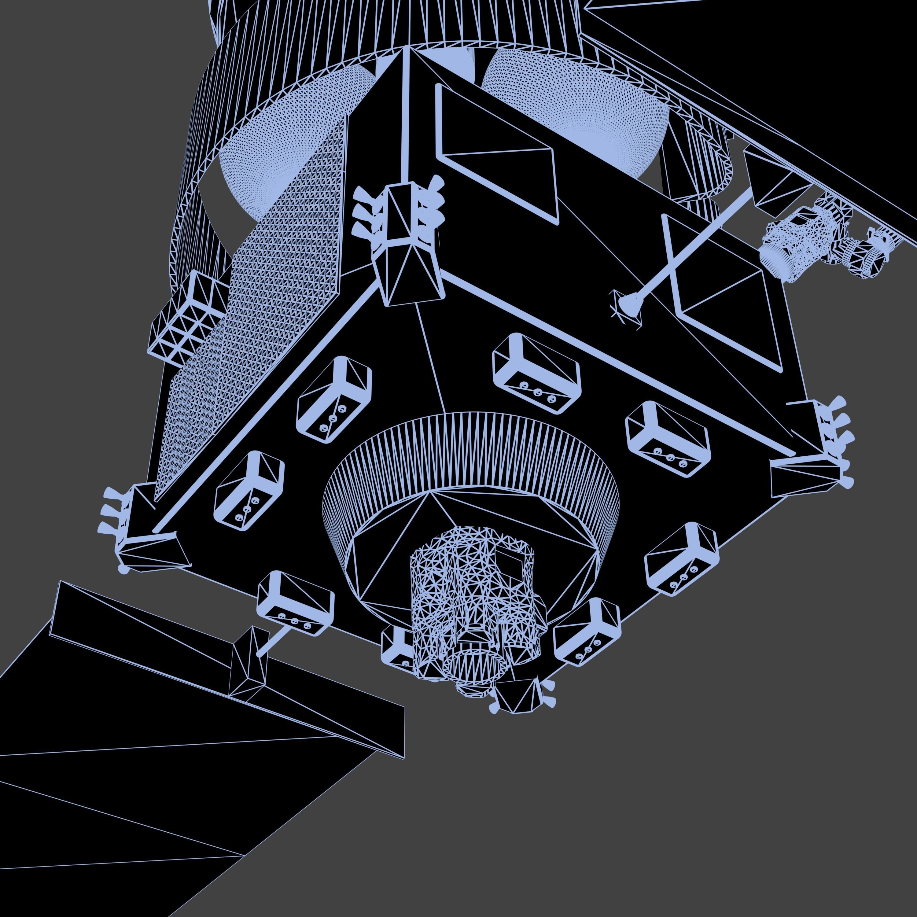 Jupiter-Exoliner Spacecraft 3D model_6